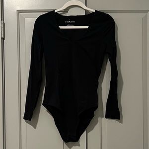 Everlane V-Neck Bodysuit NWT